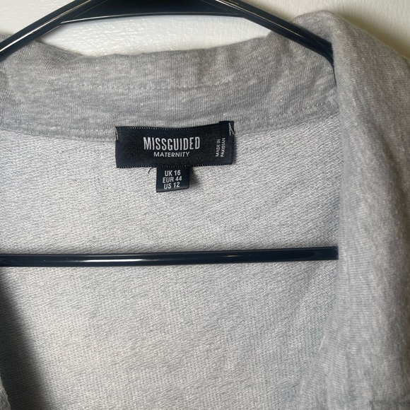 Missguided 2pcs Maternity Button Cardigan‎ Top And Sleeveless Bodycon Dress​​ - Picture 5 of 5